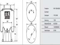 JW9083橡胶空气弹簧/气囊/Air spring shock absorbers/W01-358-9083/W01-358-9882 1R12-066/1359/AS-0028/1003589083C/S1561