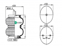 印度塔塔卡车空气弹簧气囊 in India Tata Truck Air Spring Airbag JW2E200-19P01 SP55220-2P10 SP55220-2P31 SP55220-2P30 114001 113475 2B12R TATA 886732000005 9423270601 2VG20FP1 9423206021 5010557459 9423205821 HS505613 HS506118 HS506616 HS507487 HS508264 HS508345 Q
